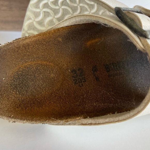 Birkenstock White Leather (32) - Picture 7 of 7